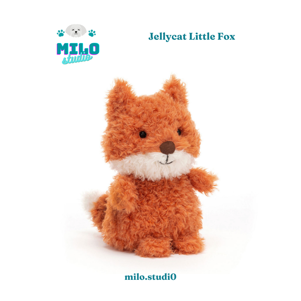 (CÓ SẴN) Jellycat Little Fox gấu bông con cáo size nhỏ