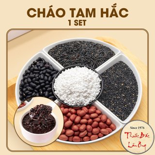 Cháo tam hắc, cháo đen cổ truyền, cháo ngũ cốc tam hắc, dưỡng tóc, dưỡng nhan  - Lãn ông