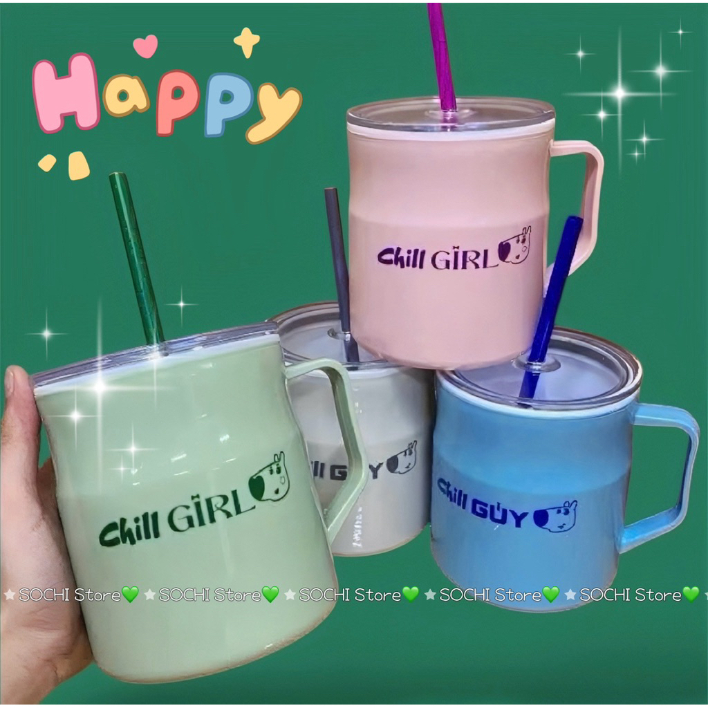 Ly nhựa 2 lớp CHILL 700ml