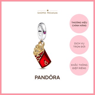   YEAR END - 40% Charm Pandora Moments Mạ Vàng 14K Bao Lì Xì Đỏ 