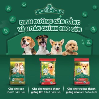 thức ăn hạt vị sữa Classic chó con 400gr- T3 PETS SHOP