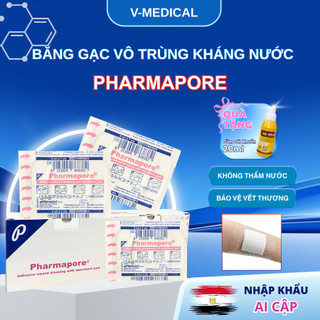  Combo 30 50 Băng gạc vô trùng không thấm nước Pharmapore PU - Bảo vệ vết thương hiệu quả 