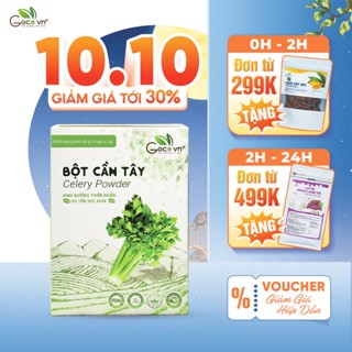 Bột cần tây nguyên chất Goce - 45g (15 gói x 3g) ST