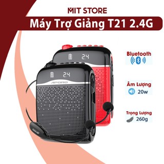 [CHÍNH HÃNG] Máy Trợ Giảng APORO T21, Mic Có Dây, Không Dây 2.4G, Bluetooth, Công Suất 20W, Bảo Hành 12 Tháng