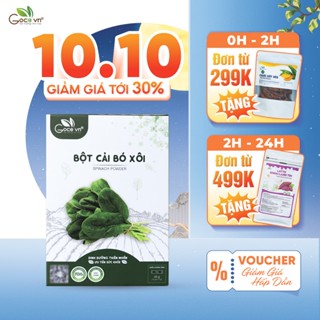 Bột cải bó xôi nguyên chất Goce (Rau Bina) - 45g (15 gói x 3g) ST