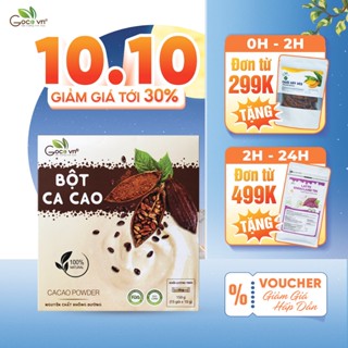 Bột ca cao nguyên chất Goce - 150g (15 gói x 10g) ST