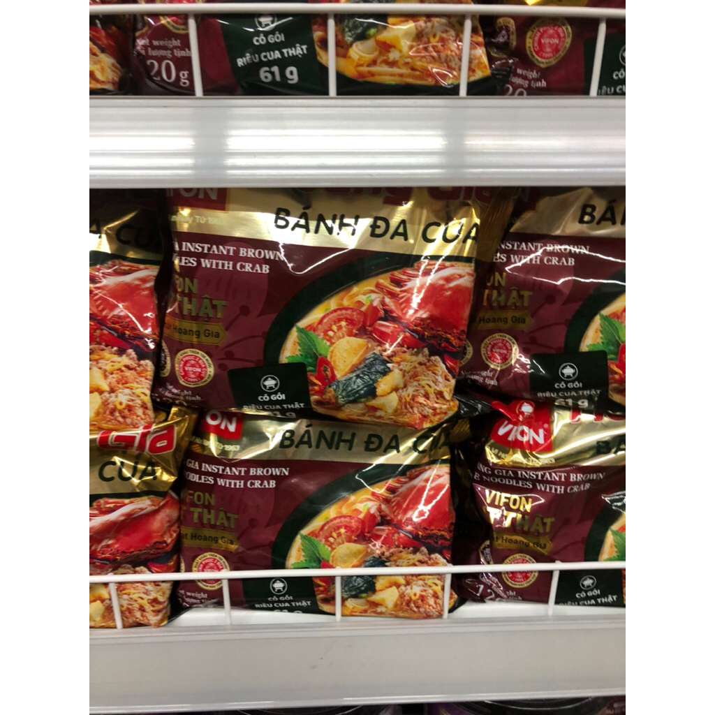 (Combo 10 gói) Bánh đa cua/ Miến cua Hoàng gia hiệu Vifon