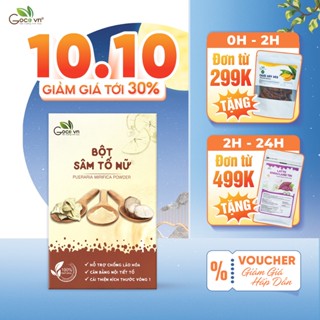 Bột sâm tố nữ nguyên chất Goce - 120g (12 gói x 10g)