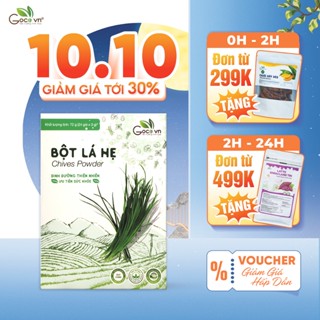 Bột hẹ nguyên chất Goce – 72g (24 gói x 3g)