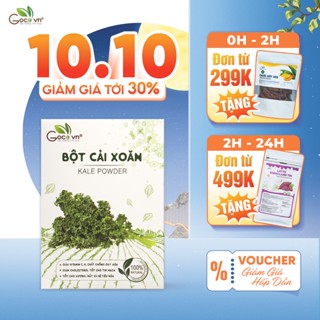 Bột cải xoăn Kale nguyên chất Goce - 60g (20 gói x 3g)