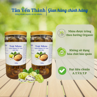  2Kg Quả Nhàu Ngâm Đường Vàng Mật Mía Hỗ trợ xương khớp tiểu đêm Tốt cho người bị U bướu hạch - Tân Yến Thành 