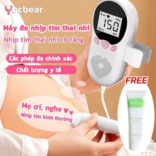 Yocbear Doppler máy nghe tim thai Thai nhi Tim Monitor Trang chủ Thai nhi Tim Monitor với hình LCD cho phụ nữ mang thai