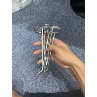 Combo 100 móc lưới 12cm mạ kẽm - Kệ Phú Thuận