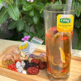 [1 Gói lớn nhiều toping] Trà lipton xí muội, lipton thảo mộc