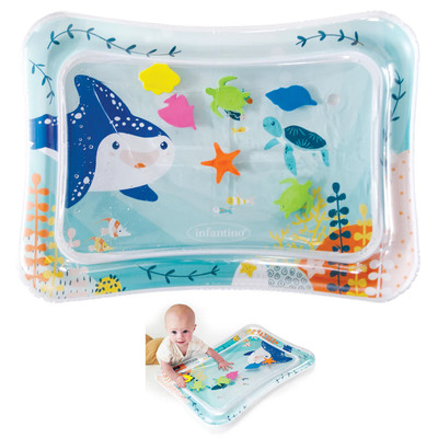 Đồ chơi Thảm chơi nước hình cá heo - Play Water Mat Infantino cho bé 3m+