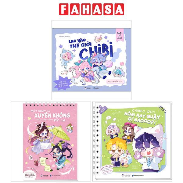 Sách Tô Màu Phong Cách Chibi (Trọn bộ)