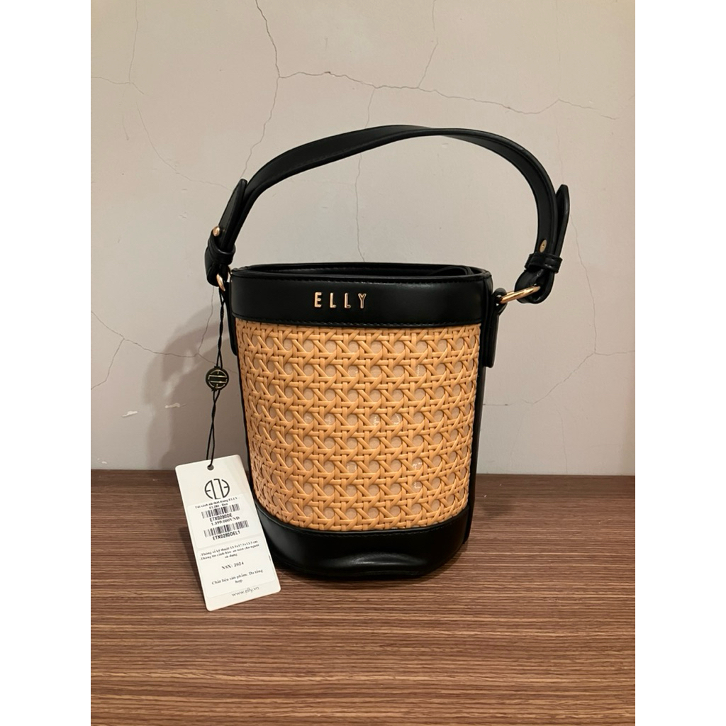 [PASS] Túi mây tre đan Elly CHÍNH HÃNG Fullbox