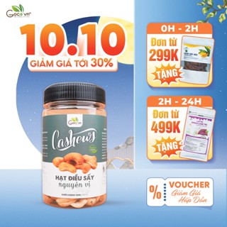 Hạt điều rang muối không vỏ lụa Goce - 140g