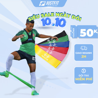 Dây kháng lực tập gym miniband REDCORE hỗ trợ tập mông chân đùi gym yoga bóng đá