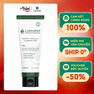  Sữa rửa mặt làm sạch da Caryophy 150ml  Caryophy Portulaca Cleansing Foam 150ml  