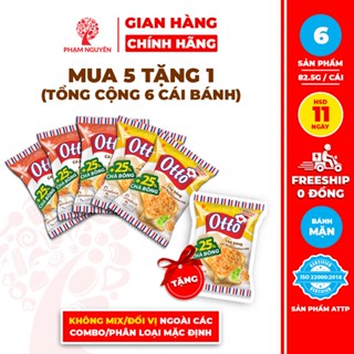 [MUA 5 TẶNG 1] Tổng cộng 6 Bánh Mì Sandwich tươi Xốt Otto | Bánh ăn sáng | Bánh mì tươi