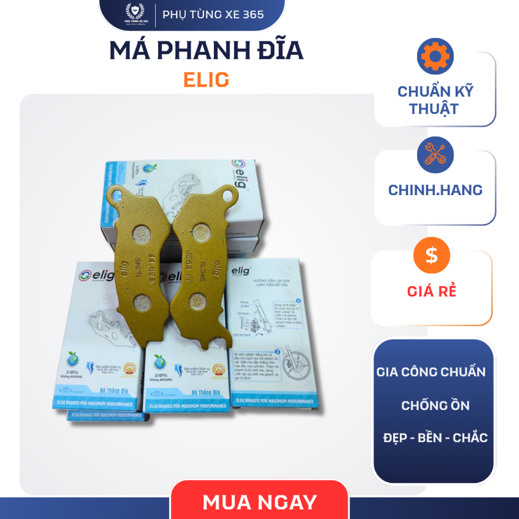 Má đĩa SH Mode, Má phanh SH Mode chinhhang