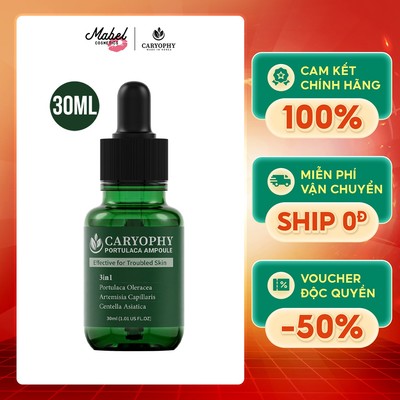 Tinh chất giảm mụn Caryophy 30ml (Caryophy Portulaca Ampoule 30ml)