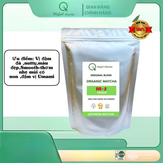 Matcha Mujyõ 100g |CEREMONIAL Grade|gói thông dụng-Bột trà xanh cao cấp CN NHẬT BẢN thơm ngon ngọt hậu
