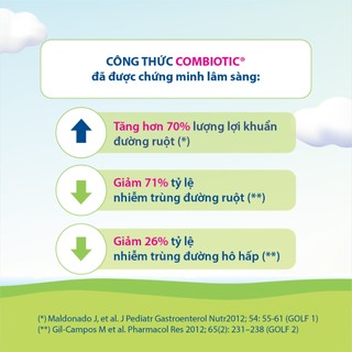 1 lon _ Sữa bột công thức Organic Combiotic 800g (Đủ số)