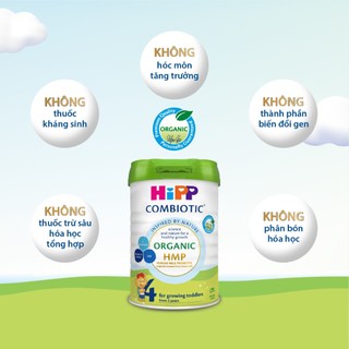 1 lon _ Sữa bột công thức Organic Combiotic 800g (Đủ số)