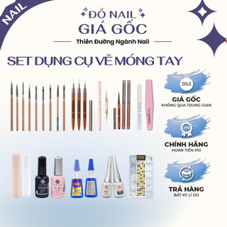  Tổng hợp Dụng Cụ Vẽ Móng Tay Nghệ Thuật các loại – Cho Học Viên Học Nail và tự làm tại nhà 