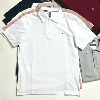 Polo nam [TOM2025] cao cấp vải chính hãng, áo thun nam có cổ chất vải cotton Pique sang trọng logo thêu