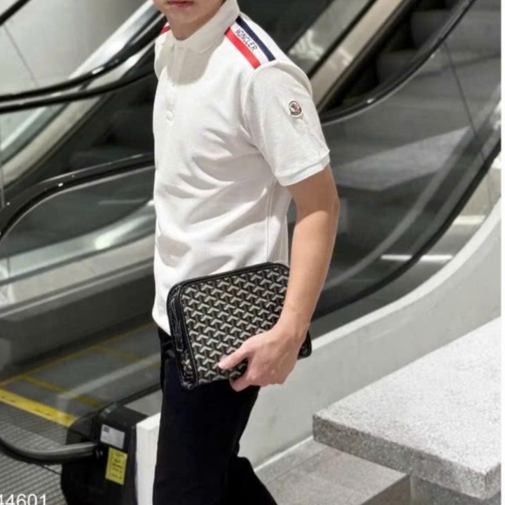 Túi Kẹp Nách Go họa tiết mũi tên Túi Xách Tay Nam