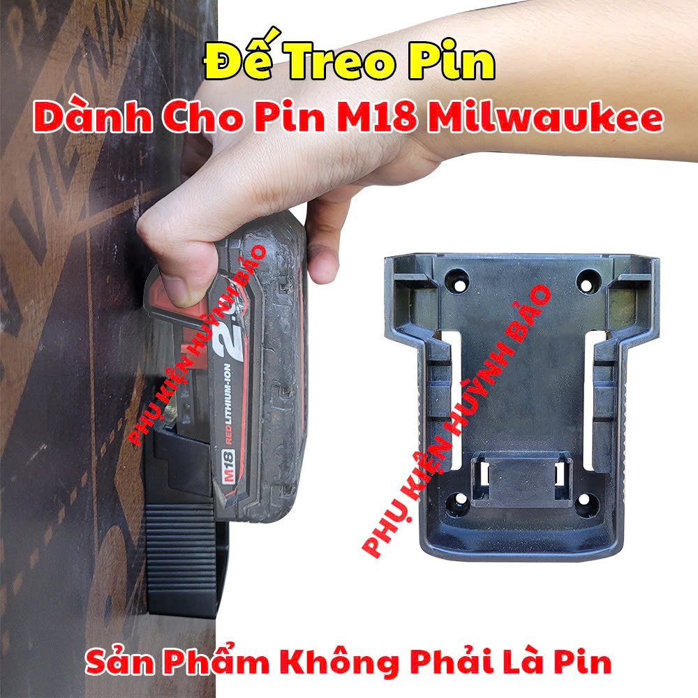 Đế Treo Pin Milwaukee M18