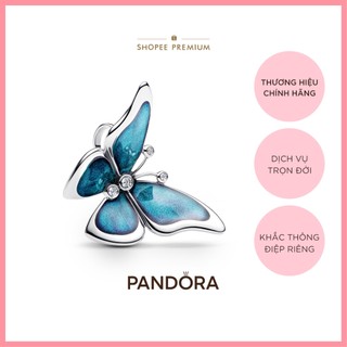   GIÁNG SINH OFF 40%  Charm Pandora Bạc Cánh Bướm Tự Do Và Hy Vọng 