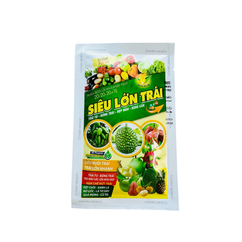 PHÂN BÓN LÁ SIÊU LỚN TRÁI 20-20-20+TE