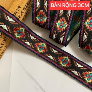 Dây  viền trang trí  , size 1cm đến 4.4cm (dây 5 mét)
