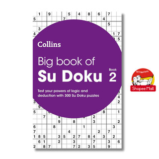 Sách - Big Book of Su Doku Book 2 by Collins | Test Powers of Logic with Su Doku Puzzles
