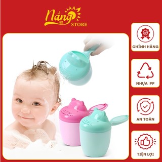 Gáo múc nước tắm gội Nắng Store cho bé yêu, ca tắm gội đầu giảm áp lực nước- đồ chơi bồn tắm cho bé