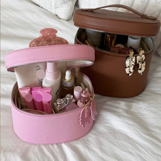   HÀNG FORM CỨNG VANITY CASE - Túi đựng mỹ phẩm  đồ trang điểm makeup DA PU chống nước  kèm túi lót chia ngăn 