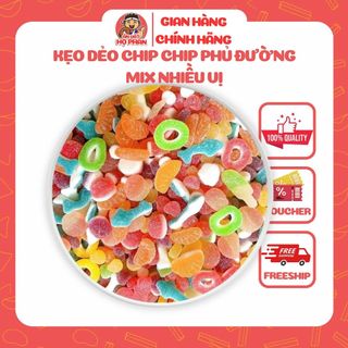 Kẹo Dẻo Chip Chip Phủ Đường Mix Nhiều Vị Thiên Chua - Ăn Vặt Họ Phan