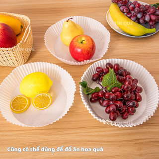 Set 100 Miếng Giấy Nến Lót Thấm Dầu Mỡ Nồi Chiên Không Dầu  An Toàn Sức Khỏe