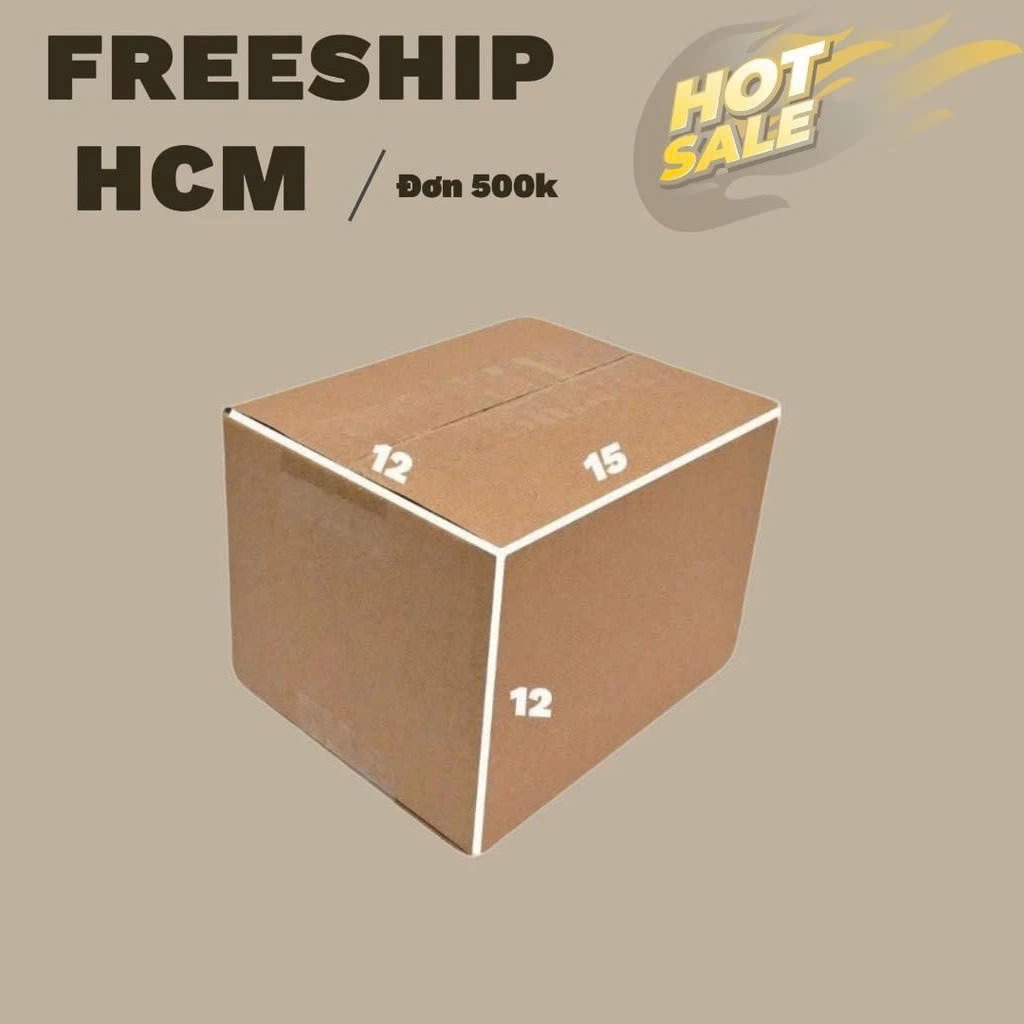 Hộp Carton Thường 15x12x12 – Giá Cực Hấp Dẫn - FALCONS Store