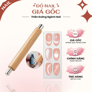 Nam châm hơ mắt mèo 2 đầu cán gỗ đa năng chuyên dụng - Nam châm đa chiều lực hút mạnh