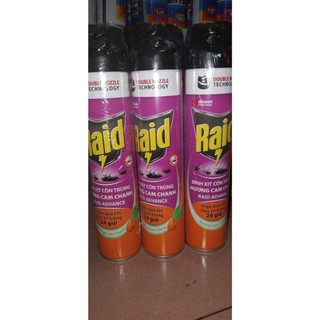 Bình xịt côn trùng Raid 520ml