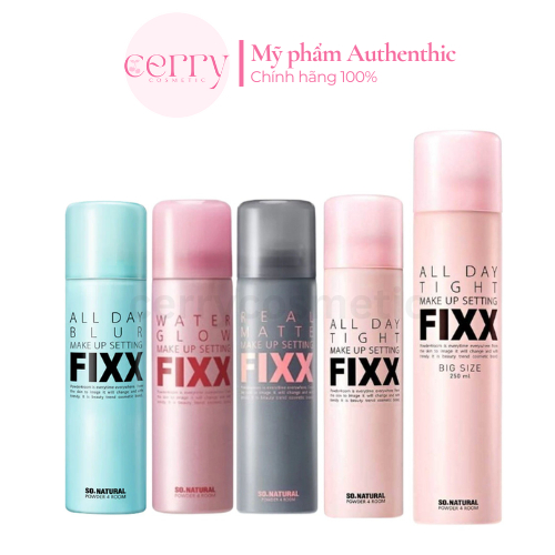 Xịt khóa nền SO NATURAL MAKE UP SETTING FIXX 75ML