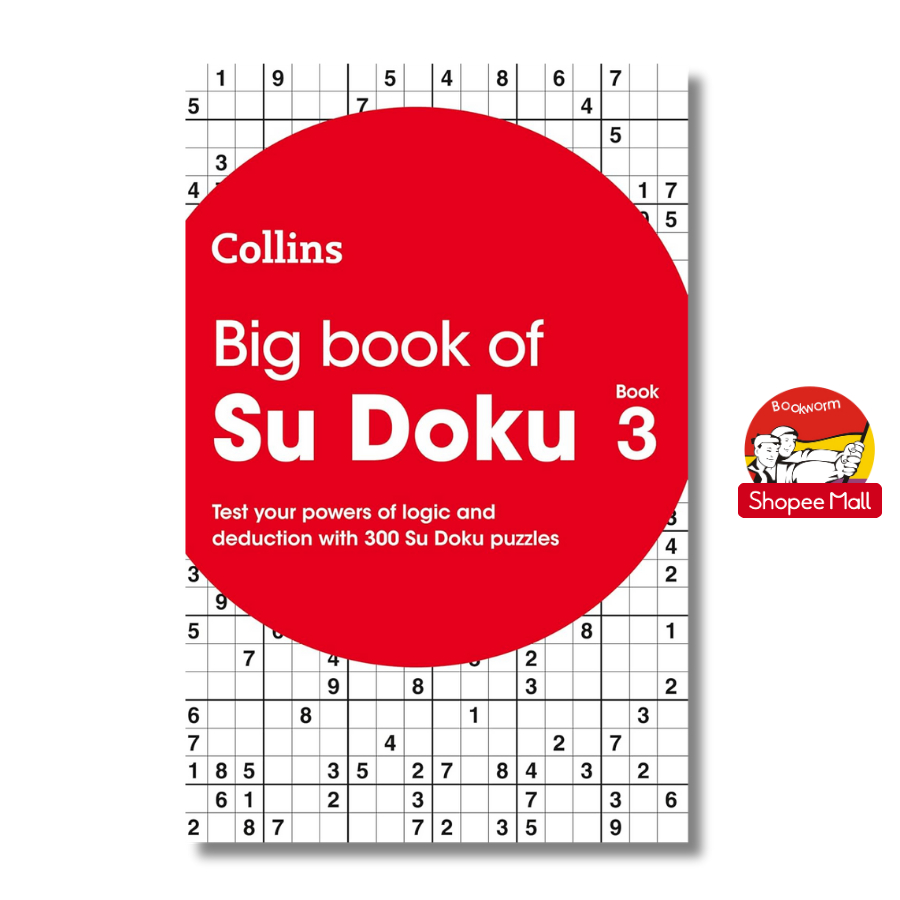 Sách - Big Book of Su Doku book 3: 300 puzzles | English Games Book / Ngoại văn Nhập khẩu