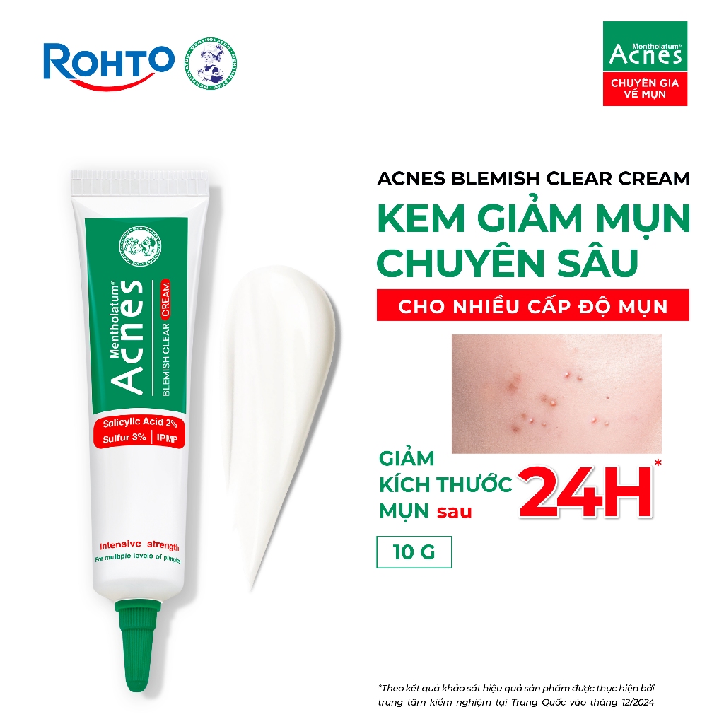 Kem chấm mụn chuyên sâu Acnes Blemish Clear Cream 10g
