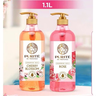 Sữa Tắm Purite Hoa Anh Đào và Hoa Hồng 1,1 Lít (Provence 1100ml)