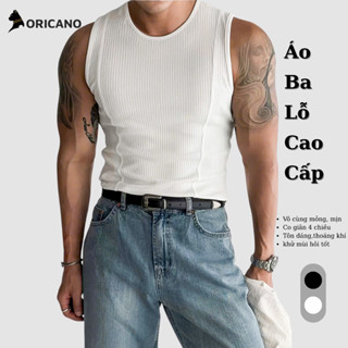 Áo Tanktop ba lỗ nam  Cao Cấp ORICANO Hack Dáng khử mùi tốt, vải bản gân to ôm body, tôn dáng, thể thao, tập gym TT03